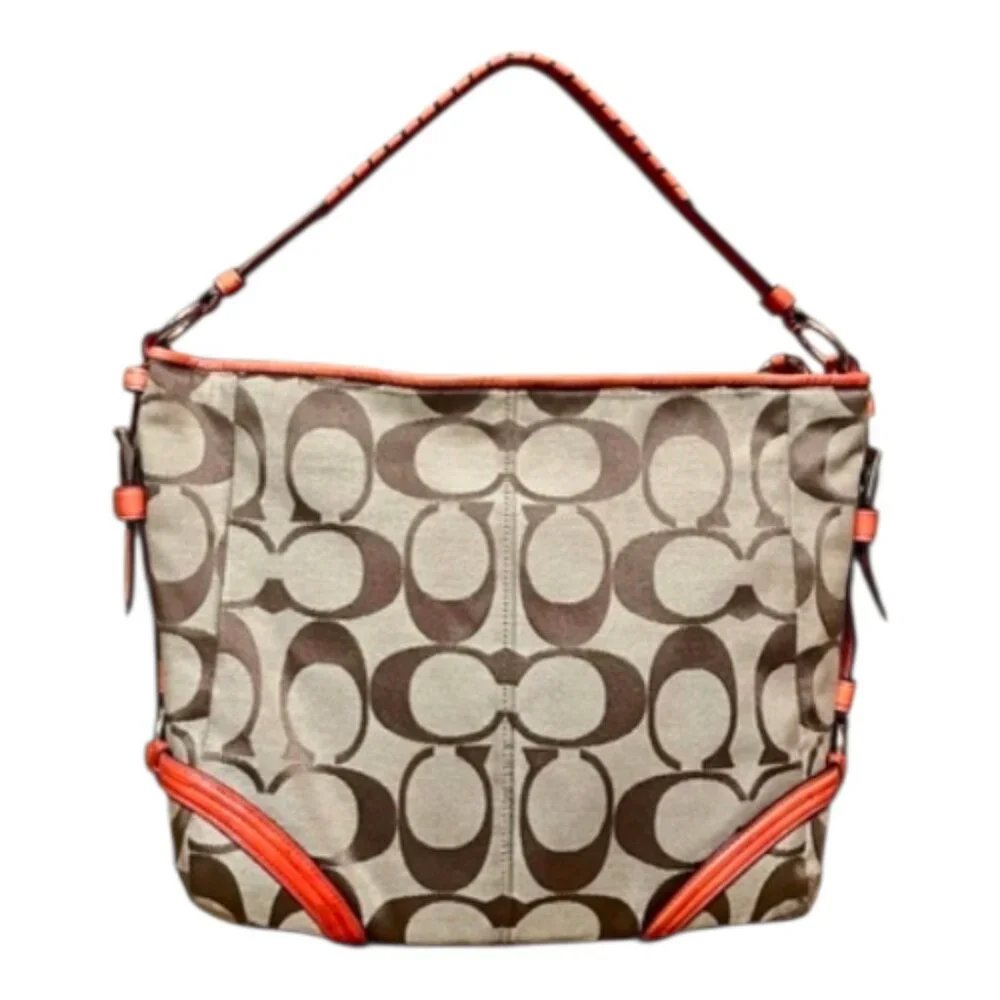 Coach Pre-loved Chelsea Katarina Signature Hobo Bag